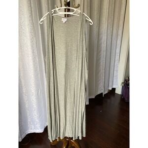 Lularoe Joy cardigan duster NWT XL gray
